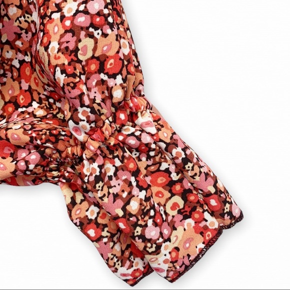 ANTHROPOLOGIE O.P.T Floral Peasant Maxi Dress NWT - Picture 6 of 12